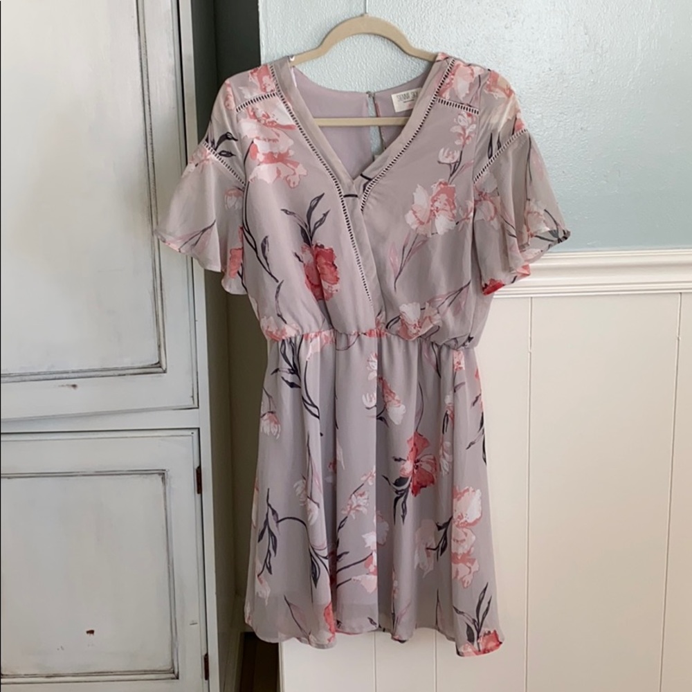 Floral dress from Pink Lily Boutique